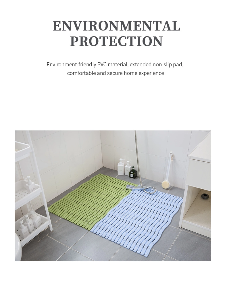 Shower Mat Anti Slip Large Bathtub Mat Rubber Bath Mat